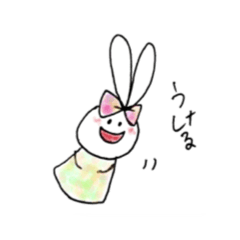 [LINEスタンプ] みみうさ日常リアクション