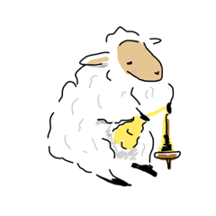 [LINEスタンプ] さとうのひつじ