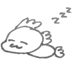 [LINEスタンプ] にわとりくんだよ