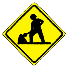 [LINEスタンプ] 道路標識の働く男
