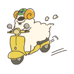 [LINEスタンプ] それゆけひつじさん。