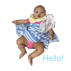 [LINEスタンプ] Hello！Nice to meet you