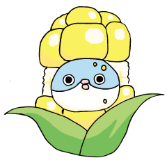 [LINEスタンプ] 生活するふぐ
