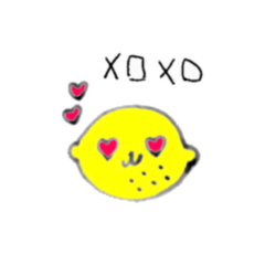 [LINEスタンプ] Lovely fruits