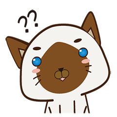 [LINEスタンプ] Little Siamese