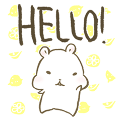 [LINEスタンプ] ハムスターのはむちゃん