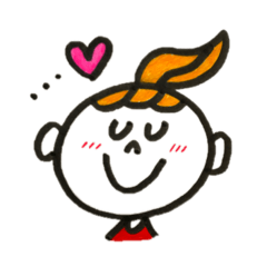 [LINEスタンプ] Happy Girl ！！！