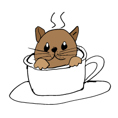 [LINEスタンプ] The QQcat's life