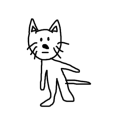 [LINEスタンプ] だてのらくがき動物たち