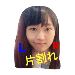 [LINEスタンプ] 片割れRL