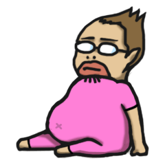 [LINEスタンプ] 自然なおじさん