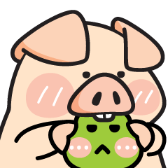 [LINEスタンプ] PIGPIG ＆ GuaGua3