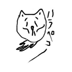 [LINEスタンプ] ねこはせいぎ