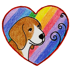 [LINEスタンプ] Funny Beagle (Thai version)