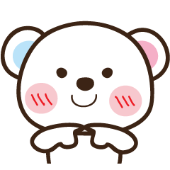 [LINEスタンプ] Milky Bear (EN)