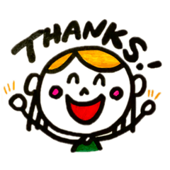 [LINEスタンプ] Happy girl 2