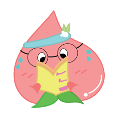 [LINEスタンプ] JuJu Peach Feeling