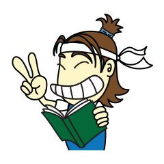 [LINEスタンプ] Exam Girl