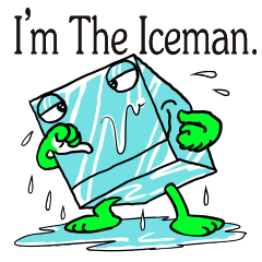 [LINEスタンプ] The Iceman,