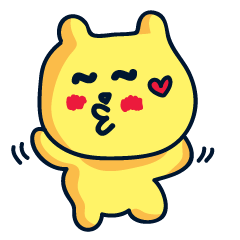 [LINEスタンプ] Custard Bear