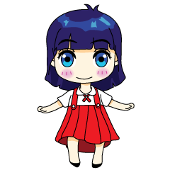 [LINEスタンプ] Girl sanson 3