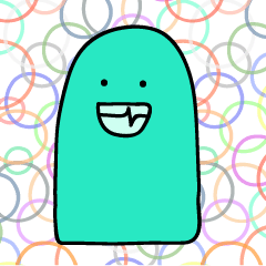 [LINEスタンプ] BLUE's happiness