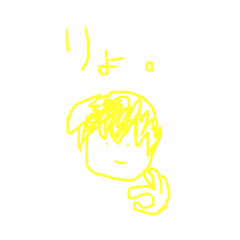 [LINEスタンプ] 表情筋？なにそれ-日常会話-