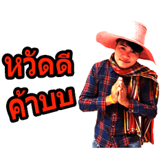 [LINEスタンプ] baw thai ban