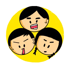 [LINEスタンプ] Ball face people