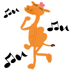 [LINEスタンプ] lovely camels
