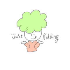 [LINEスタンプ] ぶろっこりーちゃん:0
