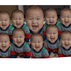 [LINEスタンプ] ナツ、2歳1ヶ月