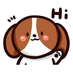 [LINEスタンプ] Beagle B