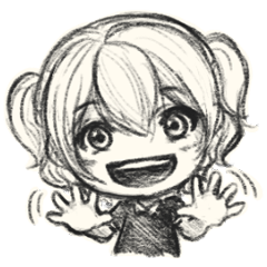 [LINEスタンプ] CW: Icha Daily Life in Pencil