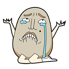 [LINEスタンプ] Potatooooooo