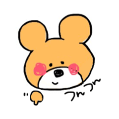 [LINEスタンプ] くまぴょちゃん