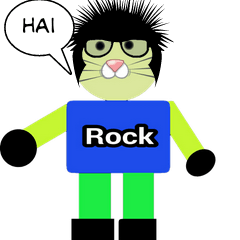 [LINEスタンプ] Cats Rockstar