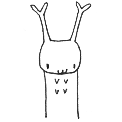 [LINEスタンプ] ゴマダラチョウ