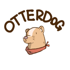 [LINEスタンプ] Otterdog