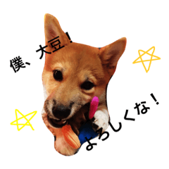 [LINEスタンプ] 大豆スタンプ