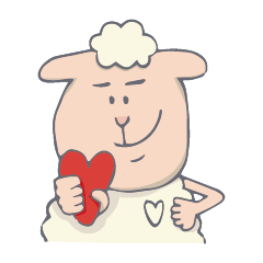 [LINEスタンプ] Hey Sheep！
