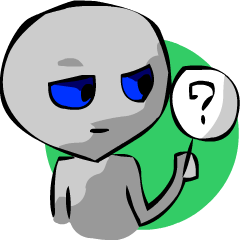 [LINEスタンプ] ConfusingAlien