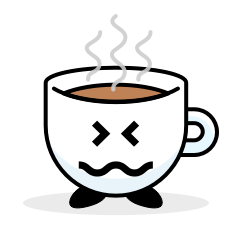 [LINEスタンプ] Cheerful Coffee Cupの画像（メイン）
