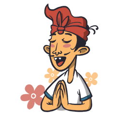 [LINEスタンプ] KOMO kartun (I)