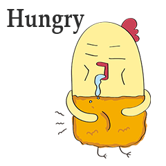 [LINEスタンプ] Taiwanese Fried Chicken English version