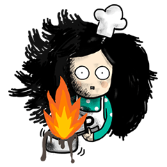 [LINEスタンプ] Pepeh love to bake