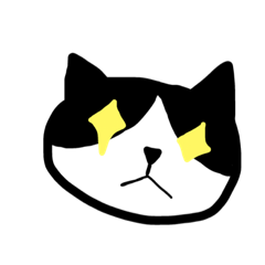 [LINEスタンプ] ハチワレニャンコスタンプtypeP