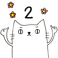 [LINEスタンプ] にゃんべえ2