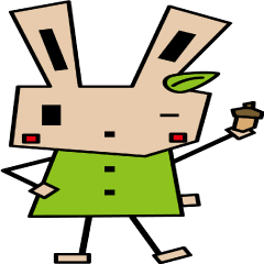 [LINEスタンプ] もくうさぎ♪