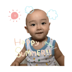 [LINEスタンプ] あおいくらぶ in SUMMER！